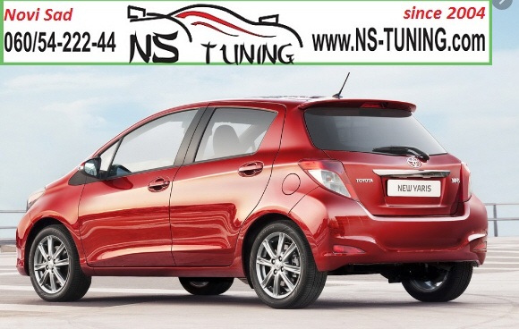 toyota yaris 2008 2009 2010 2011 2012 2013 2014 godiste ugradnja parking senzora sa ekranom novi sad ns tuning